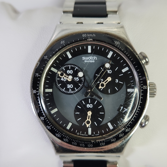 Swatch Other - Swatch Irony Watch Windfall Chronograph Black